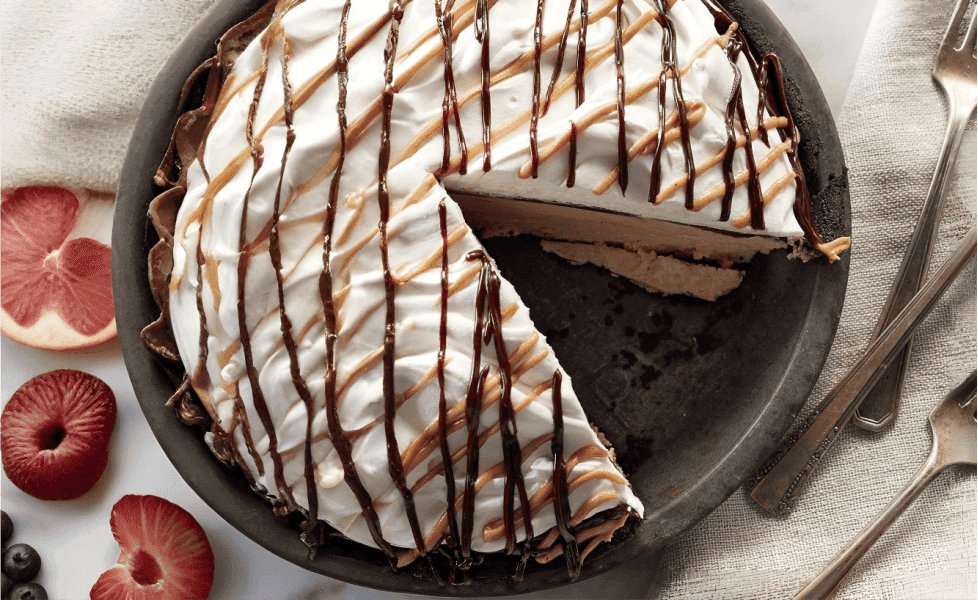 Torta de manteiga de amendoim